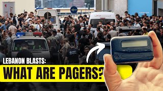 What is a Pager  Lebanon pager explosion [upl. by Longmire548]