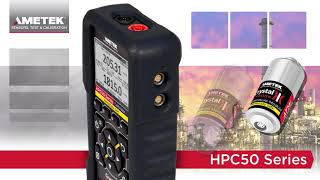 HPC50 Pressure Calibrator Overview [upl. by Burra]