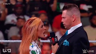 quotMiz TVquot with Becky Lynch  WWE RAW 7172023 [upl. by Hestia]