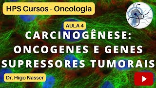 AULA 4  Carcinogênese Oncogenes e Genes supressores tumorais medicina cancer oncologia enem [upl. by Fenn]