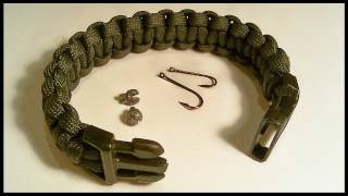 Paracord Fishing amp Survival Bracelet [upl. by Georgianna]