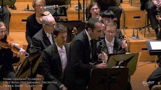 Eric Tanguy Clarinet Concerto  Pierre Genisson Clarinet  Liège Royal Philharmonic Orchestra [upl. by Villada]