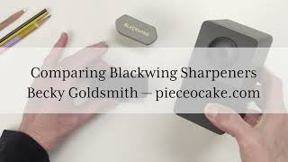 Blackwing Sharpeners Comparison [upl. by Heisel]