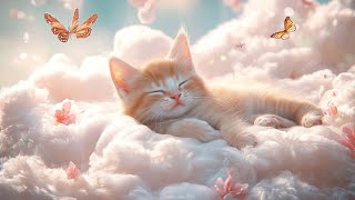 Soothing Piano Lullabies for Deep Sleep  Relaxing Kitten Dreamscape Music [upl. by Ceciley]