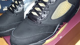 Creased Unboxing A MA MANIEREs quotDawnquot amp quotDuskquot Jordan 5 Pack [upl. by Hallette]