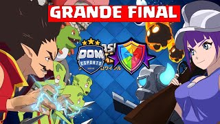 Grande Final  World Clash Series  DOM ESports VS Freeza 🔴 CLASH ROYALE AO VIVO 🔴 [upl. by Drugge]