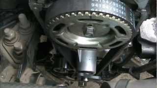 Water Pump amp Timing Belt Replacement  Mazda 323 [upl. by Mumford]