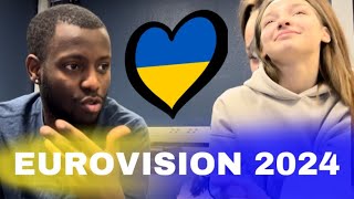 First Reaction Ukraines Eurovision 2024 Reaction thenordicjamaican [upl. by Elizabeth]