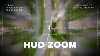 Modern HUD Zoom Media Transition for Premiere Pro [upl. by Marci]