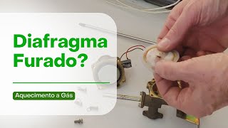 COMO CONSERTAR O DIAFRAGMA DO AQUECEDOR A GÁS [upl. by Pulling]