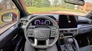 2024 Toyota Tacoma TRD Off Road  POV Driving Impressions [upl. by Dewhurst]