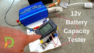 DIY 12v Battery Capacity Tester Stuff on Hand [upl. by Yecad]