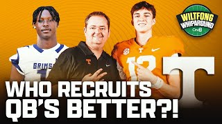 Tennessee Vols INSANE Run on QBs is No Accident  Behind The Scenes of Josh Heupels Recruiting [upl. by Neelhsa497]