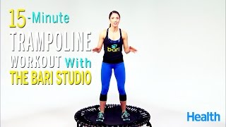 15Minute Trampoline Workout  FollowAlong Fitness  Health [upl. by Isia]