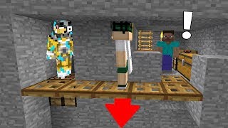 TROLLEANDO con TRAMPILLAS EN MINECRAFT TROLL 😂 [upl. by Hsepid562]