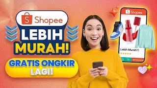 Belanja di Shopee Lebih Murah  Gratis Ongkir Lagi [upl. by Leksehc]