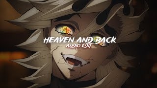 heaven and back 「chase atlantic」  edit audio [upl. by Uaeb425]