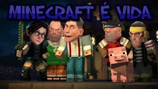 VIREI JOGADOR DE MINECRAFT VEJA NO QUE DEU  DEU RUIM  2016  DESAFIO  RIP TF2 [upl. by Ariik685]