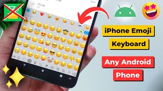 How to get iPhone emoji on Android  iOS Emoji on Android without zfont [upl. by Assirialc]