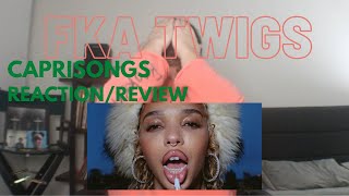 FKA Twigs  Caprisongs REACTIONREVIEW [upl. by Ryhpez]