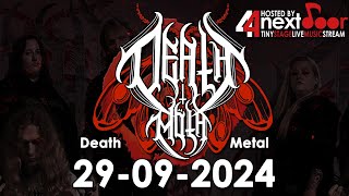 LIVE band  DEATH MOTH  Death Metal [upl. by Ronni]