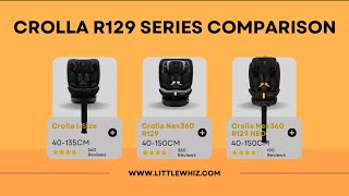 Crolla R129 Car Seat Comparison [upl. by Katey626]