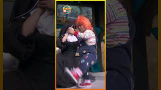 🎶🎃 Medio Metro y Gaby obtienen 21 puntos con este baile programahoy lasestrellasbailanenhoy [upl. by Ahsinor]