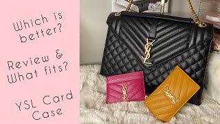 YSL Saint Laurent Card Holder Review What Fits  Which Do I Recommend yslcardholder luxuryreview [upl. by Dona]