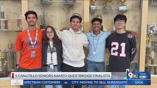 5 Canutillo HS seniors named finalists for QuestBridge scholarship [upl. by Ava]