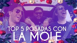 ¡TOP 5 ROLAS PARA LAS POSADAS ft La Mole  Bagre Tv [upl. by Sirdi]