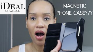 UNBOXING  IDEAL OF SWEDEN  Mayfair Clutch  Black Velvet Phone Case [upl. by Jilleen]