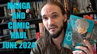 Manga and Comic HAUL June 2024 [upl. by Anairdna]