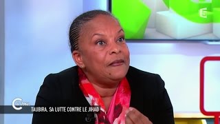 Christiane Taubira quotje ne suis pas une victime je suis une ciblequot  C à vous  23032015 [upl. by Lilly982]