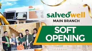 Home of Salveo Barley Grass in Angeles City Pampanga Salveowell Office Soft Opening 2022 [upl. by Aretahs]