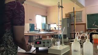 CONDUCTOMETRY EXPERIMENT PART 1 VTU CHEMISTRY CYCLE LAB EXPERIMENT [upl. by Aggappera]