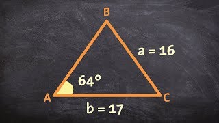 How to find the missing parts of two triangles using law of sines ambiguous case [upl. by Neved]