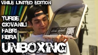 UNBOXING • FABRI FIBRA  TURBE GIOVANILI VINILE LIMITED EDITION • RIZZO [upl. by Lightfoot]