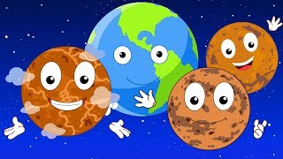 Canzoni pianeti  sistema solare rima  Canzoni prescolari  Planets Kids Rhyme  Planets Song [upl. by Anamuj700]