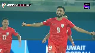 Kuwait 01 India  FIFA World Cup 2026 amp AFC Asian Cup 2027 Joint Qualification Round 2  Highlights [upl. by Sirroned]