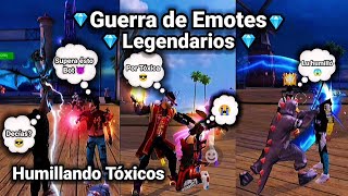 Guerra de Emotes Evolutivos en Entrenamiento 🤡 Humillando Veteranos y Chakales Tóxicos😈 [upl. by Ecnadnac]