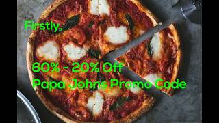 Papa Johns 50 Off Entire Meal Promo Code 2021 [upl. by Zelle983]