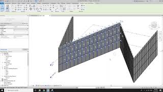 TIL  Selecting curtain wall panel or mullion using right click options [upl. by Irbua]