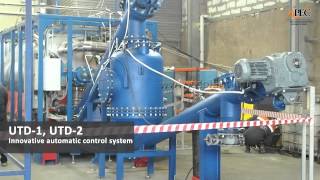 Tyre pyrolysis ELTs treatment machine [upl. by Donough]