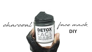 DIY Detoxifying Charcoal Mask with Bentonite Clay [upl. by Emmanuel]