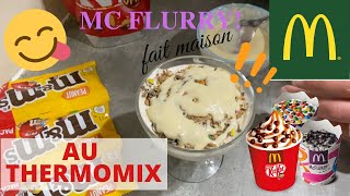 😋😋 Recette facile de glace McFlurry maison avec Thermomix [upl. by Eremihc]