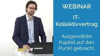 Webinar quotITKollektivvertragquot [upl. by Tammara]