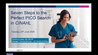 Seven Steps to the Perfect PICO Search in CINAHL [upl. by Etteuqram]