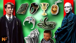 The Entire Timeline of Voldemorts Horcruxes Creation to Destruction Collab wHarryPotterFolklore [upl. by Aneelad175]