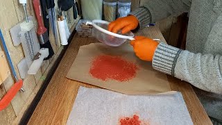 Making Whistle Rocket Fuel How to make Potassium Benzoate Whistle Fuel for Firework Whistle Rockets [upl. by Attenwad]