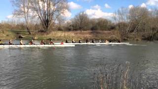 Ants W2 ejectorcrash Torpids 2016 [upl. by Nealson]